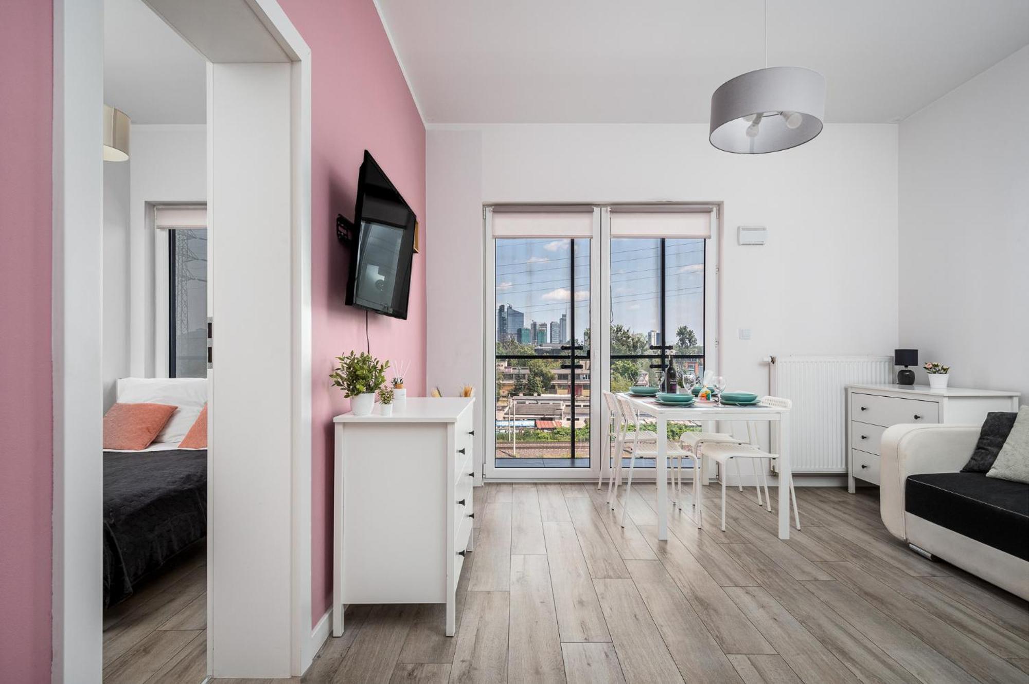 Appartamento Apart D&K Free Parking Aleja Prymasa Tysiaclecia 83A Varsavia Esterno foto